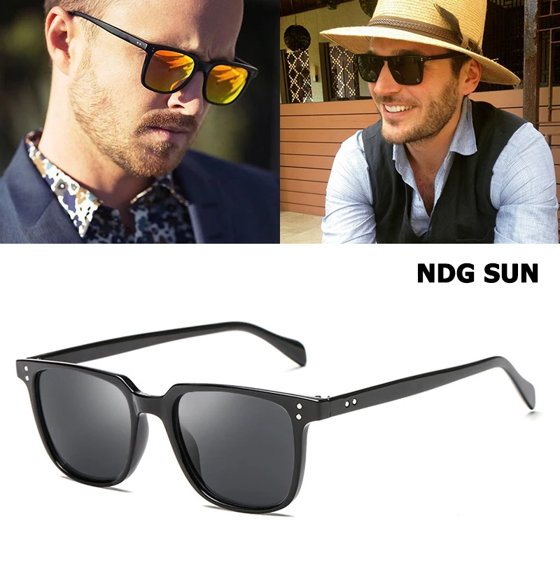 

JackJad 2020 Fashion Cool NDG SUN Style Rectangle Sunglasses Unisex Vintage Rivets Brand Design Sun Glasses Oculos De Sol 3246