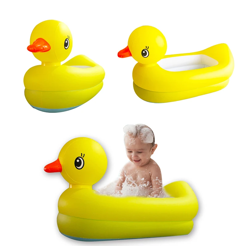Infant Cartoon Inflatable Duck Bathing Pool Play Water Pit Bathing Basin Suitable For 0-2 Years Old Baby Inflatable Water Pool
Infant Cartoon Inflatable Duck Bathing Pool Play Water Pit Bathing Basin Suitable For 0-2 Years Old Baby Inflatable Water Pool