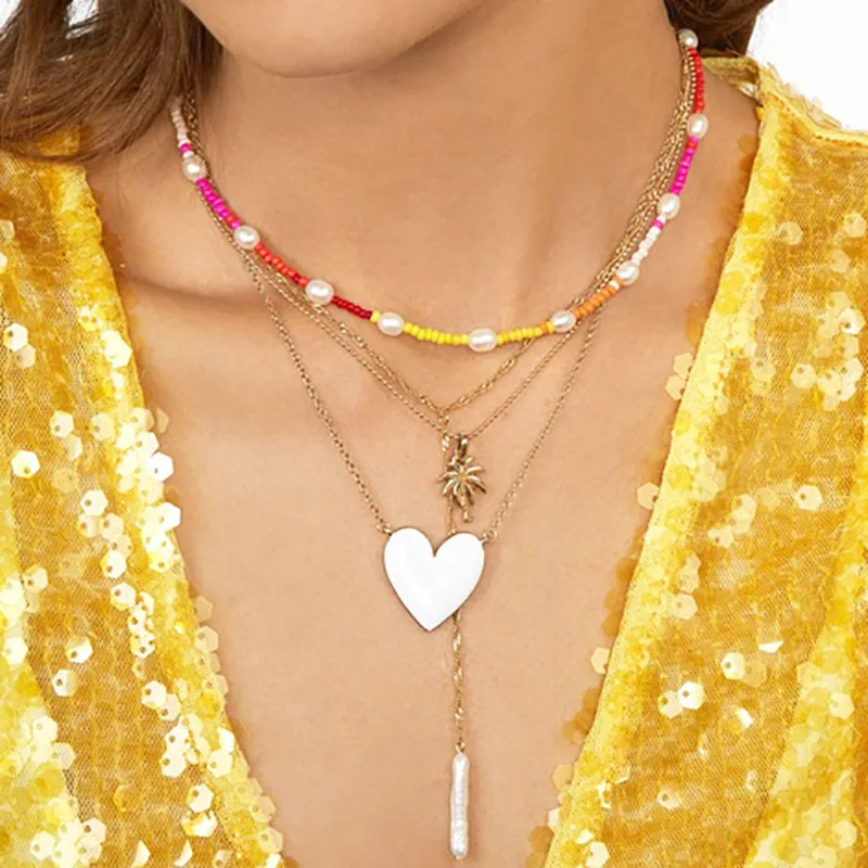 Korean New Trendy Heart Pendant Necklace for Women 2019 Statement Bohomia Fresh Special Party Necklace Young Girl Wedding
Korean New Trendy Heart Pendant Necklace for Women 2019 Statement Bohomia Fresh Special Party Necklace Young Girl Wedding