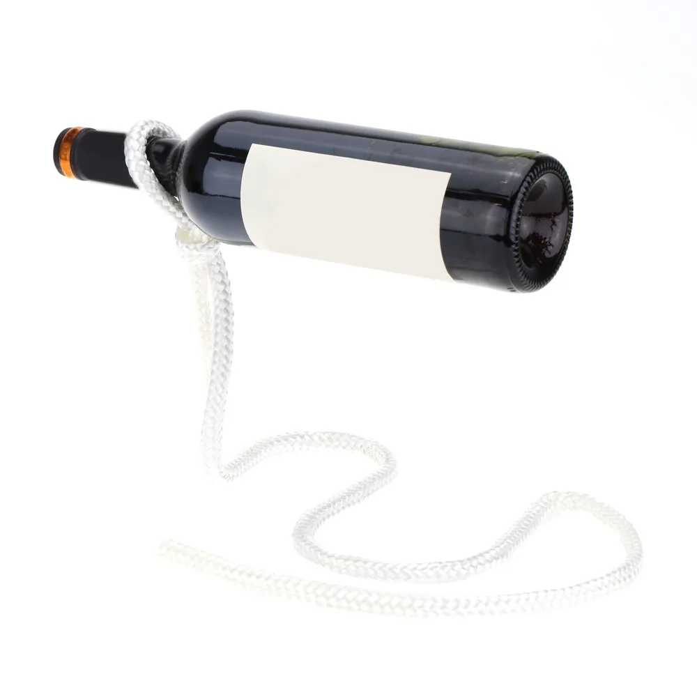 Magic White Rope Wine Bottle Holder Amazing Floating Bottle Rack Stand Shelf for Home Party Restaurant
Magic White Rope Wine Bottle Holder Amazing Floating Bottle Rack Stand Shelf for Home Party Restaurant