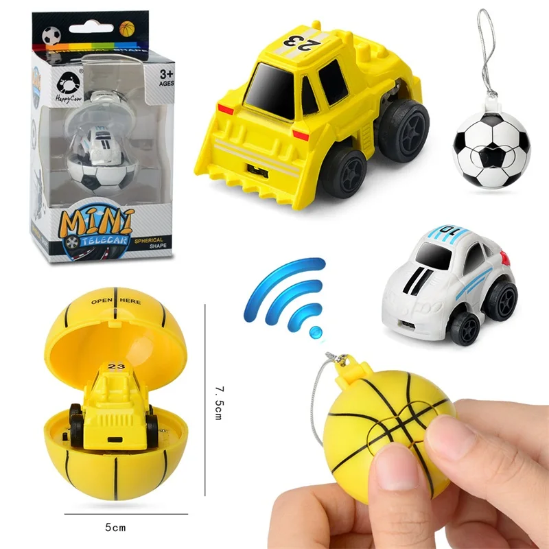 Remote Control Car 2.4G Mini Soccer Q version two-way RC CARS toy Infrared Football/Basketball Funny toys for children Gift
Remote Control Car 2.4G Mini Soccer Q version two-way RC CARS toy Infrared Football/Basketball Funny toys for children Gift