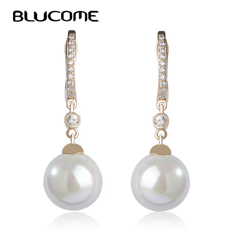 Blucome Elegant Bridal Rhinestones Earrings Long Drop Women Simulated Pearl Dangle Earring For Wedding Oorbellen Copper Jewelry
Blucome Elegant Bridal Rhinestones Earrings Long Drop Women Simulated Pearl Dangle Earring For Wedding Oorbellen Copper Jewelry