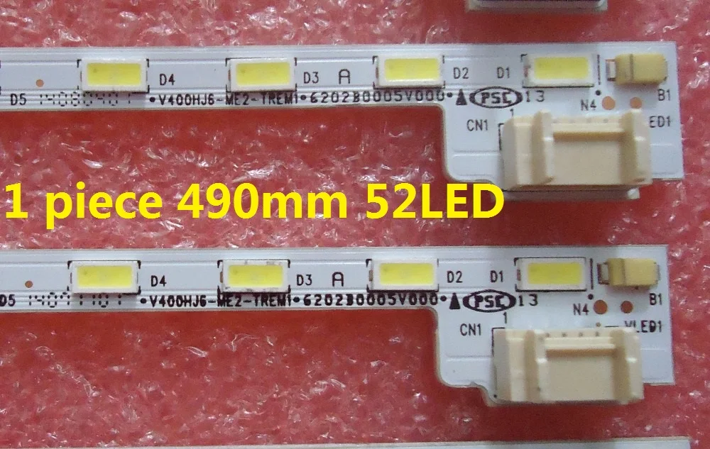 LCD-40V3A M00078 N31A51P0A N31A51POA V400HJ6-LE8 New LED backlight V400HJ6-ME2-TREM1 1 piece=49cm(490mm) 52 LEDs
LCD-40V3A M00078 N31A51P0A N31A51POA V400HJ6-LE8 New LED backlight V400HJ6-ME2-TREM1 1 piece=49cm(490mm) 52 LEDs