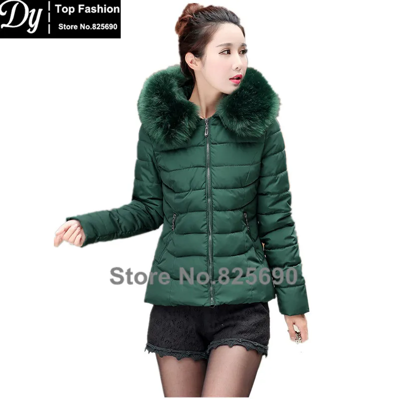 New Wadded Winter Jacket Women Cotton Women's Winter Jacket Fashion 2017 Padded Slim Plus Size Solid Parkas Hooded Fur Coat
New Wadded Winter Jacket Women Cotton Women's Winter Jacket Fashion 2017 Padded Slim Plus Size Solid Parkas Hooded Fur Coat