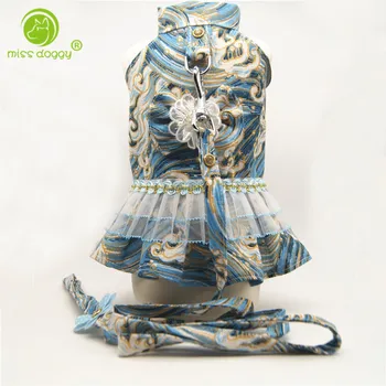 2020 New Design Pet Dog Dress With Dog Lead Leash Traction Rope Summer Dog Clothes Pet Dress Clothing Harness 15
2020 New Design Pet Dog Dress With Dog Lead Leash Traction Rope Summer Dog Clothes Pet Dress Clothing Harness 15