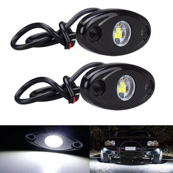 2pcs LED Rock Light Lamp For CREE Chips 4x4 Under Wheel Body SUV ATV Boat Trail Rig Tail Boat White Red Green Blue Amber Color
2pcs LED Rock Light Lamp For CREE Chips 4x4 Under Wheel Body SUV ATV Boat Trail Rig Tail Boat White Red Green Blue Amber Color