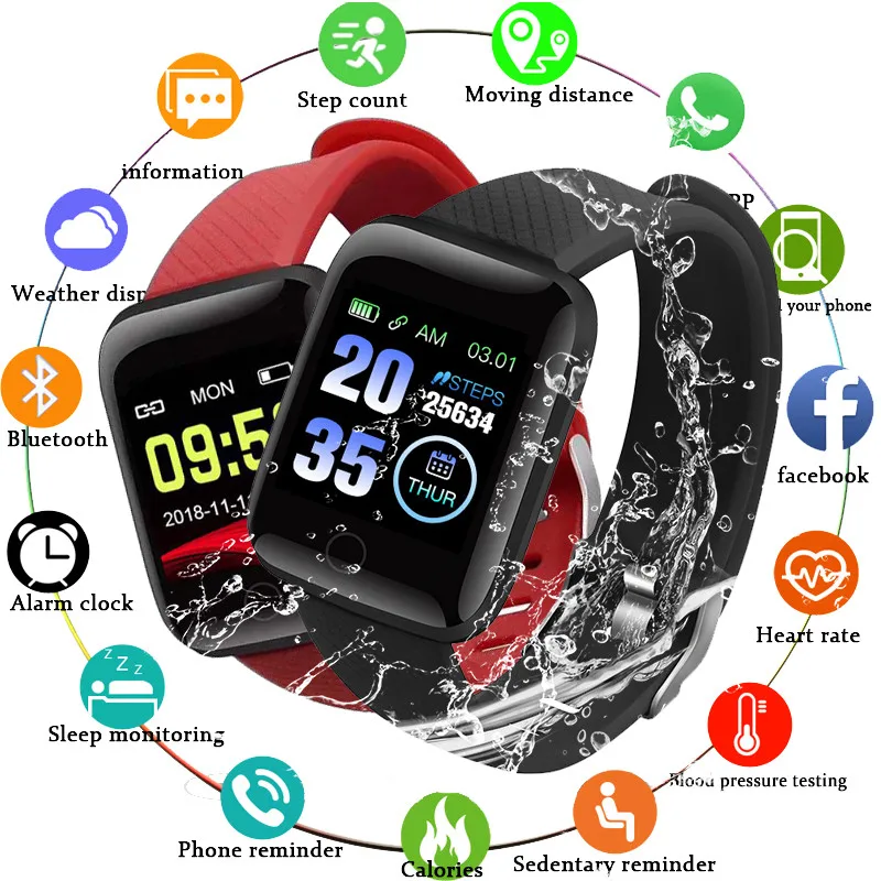 RollsTimi 116Plus Women Men Smart Bracelet Waterproof Sports Watch Blutooth Blood Pressure Heart Rate Sleep Monitor IOS Android
RollsTimi 116Plus Women Men Smart Bracelet Waterproof Sports Watch Blutooth Blood Pressure Heart Rate Sleep Monitor IOS Android