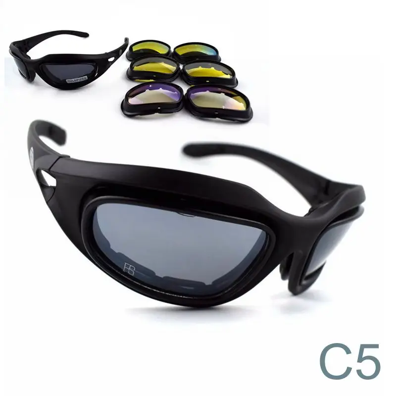 C5 Polarized Military Sunglasses Tactical Army Airsoft Glasses Sport Shooting Motocycle Eyeglasses Airsoftsport UV400 Protection
C5 Polarized Military Sunglasses Tactical Army Airsoft Glasses Sport Shooting Motocycle Eyeglasses Airsoftsport UV400 Protection