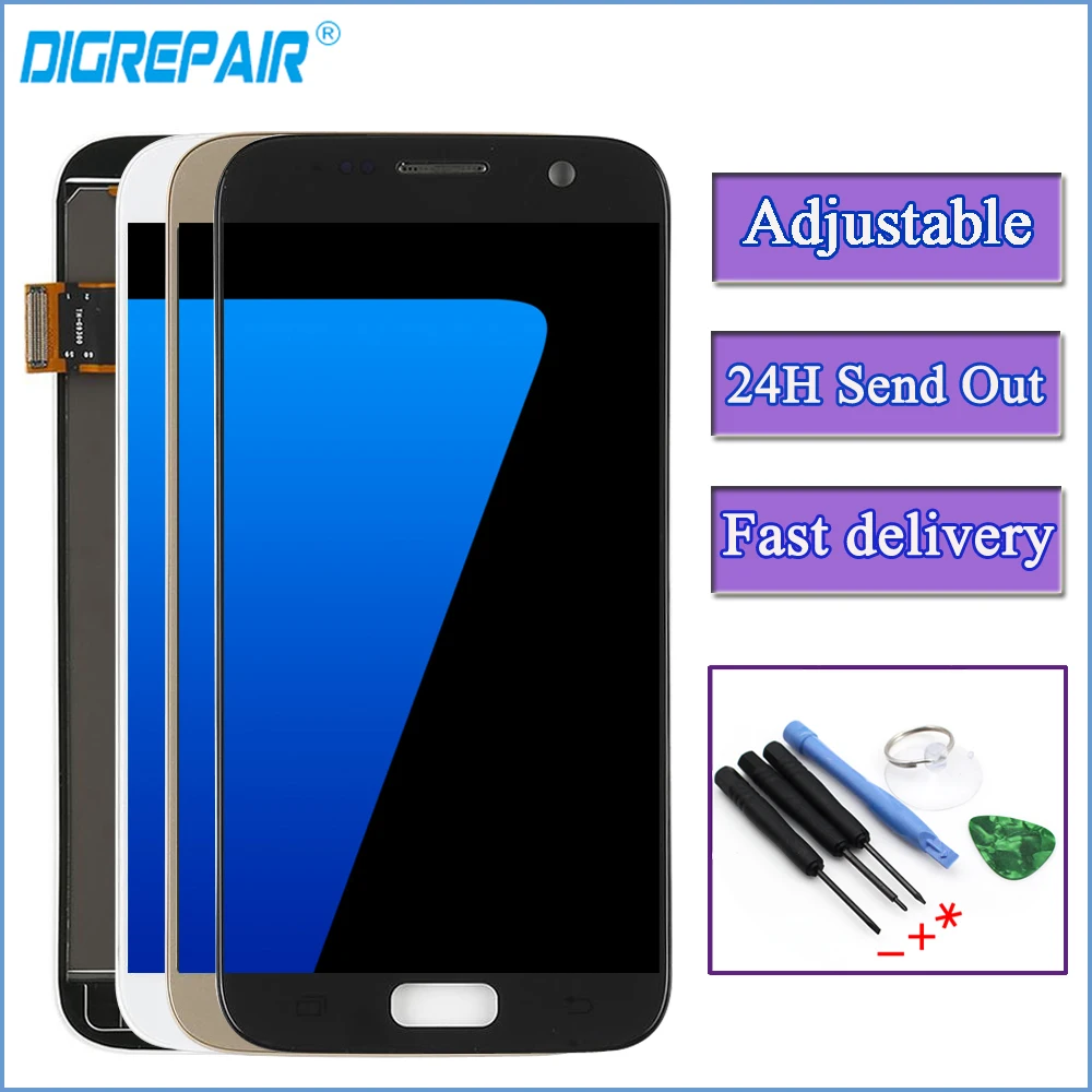 For Samsung Galaxy S7 G930F G930A G930V LCD Display Touch Screen Digitizer Replacements G930F LCD For Samsung S7 LCD Screen
For Samsung Galaxy S7 G930F G930A G930V LCD Display Touch Screen Digitizer Replacements G930F LCD For Samsung S7 LCD Screen