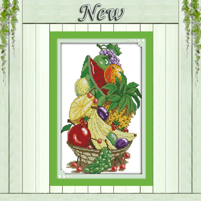Summer fruit basket home wall decor paintings counted print on fabric DMC 14CT 11CT Cross Stitch Needlework kits Embroidery Sets
Summer fruit basket home wall decor paintings counted print on fabric DMC 14CT 11CT Cross Stitch Needlework kits Embroidery Sets