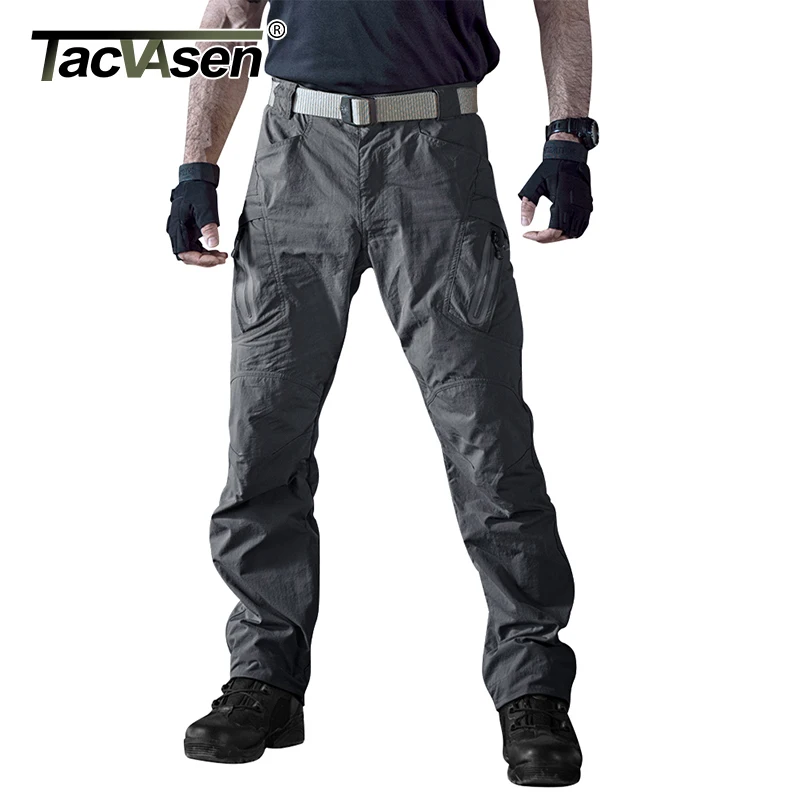 TACVASEN Men Waterproof Tactical Pants Men Summer Cargo Pants Quick Drying Military Pants Thin Combat Trousers
TACVASEN Men Waterproof Tactical Pants Men Summer Cargo Pants Quick Drying Military Pants Thin Combat Trousers