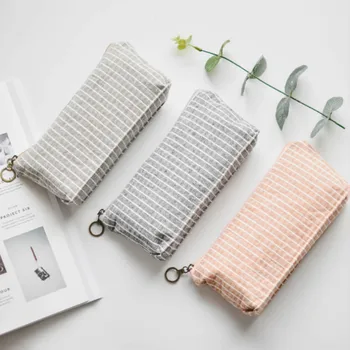 1 Pcs/set New Beautiful Soft Fabric Line Pencil Bag Stationery Storage Organizer Bag School Office Supply
1 Pcs/set New Beautiful Soft Fabric Line Pencil Bag Stationery Storage Organizer Bag School Office Supply