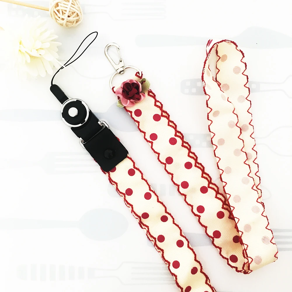 2019 NEW Printed Dots Neck Straps Lanyards for ID Card Keys Sports Multi-function Mobile Phone Straps Cellphone Holder Grip
2019 NEW Printed Dots Neck Straps Lanyards for ID Card Keys Sports Multi-function Mobile Phone Straps Cellphone Holder Grip