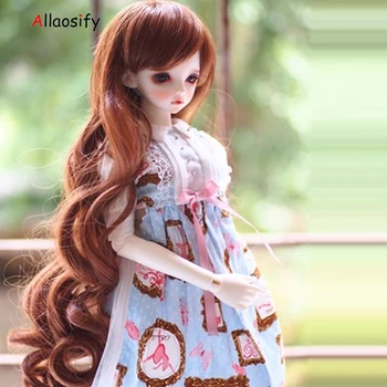 Allaosify Bjd wig/ SD as doll block long weave curly 1 / 3 1 / 4 1 / 6 high temperature doll wigs bjd hair
Allaosify Bjd wig/ SD as doll block long weave curly 1 / 3 1 / 4 1 / 6 high temperature doll wigs bjd hair