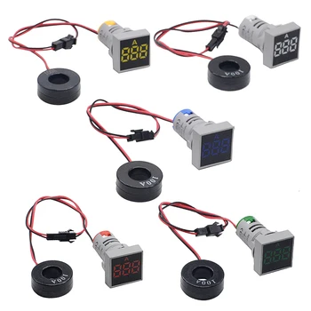 22MM AC20-500V 0-100A Digital LED Voltmeter Voltage Meter Indicator Pilot Light Ammeter Ampermeter Current Tester Gauge Auto Car
22MM AC20-500V 0-100A Digital LED Voltmeter Voltage Meter Indicator Pilot Light Ammeter Ampermeter Current Tester Gauge Auto Car