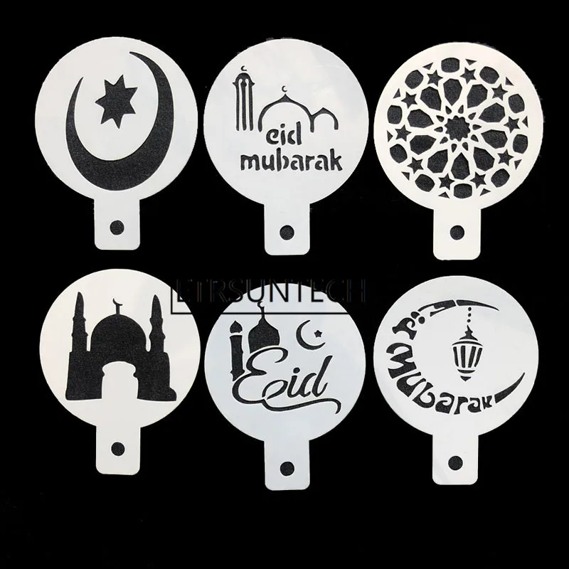 100sets Star Moon EID Coffee Stencils Mosque Cookie EID Mubarak Ramadan Cake Decoration Tools Mubarak Muslim Party Supplies
100sets Star Moon EID Coffee Stencils Mosque Cookie EID Mubarak Ramadan Cake Decoration Tools Mubarak Muslim Party Supplies