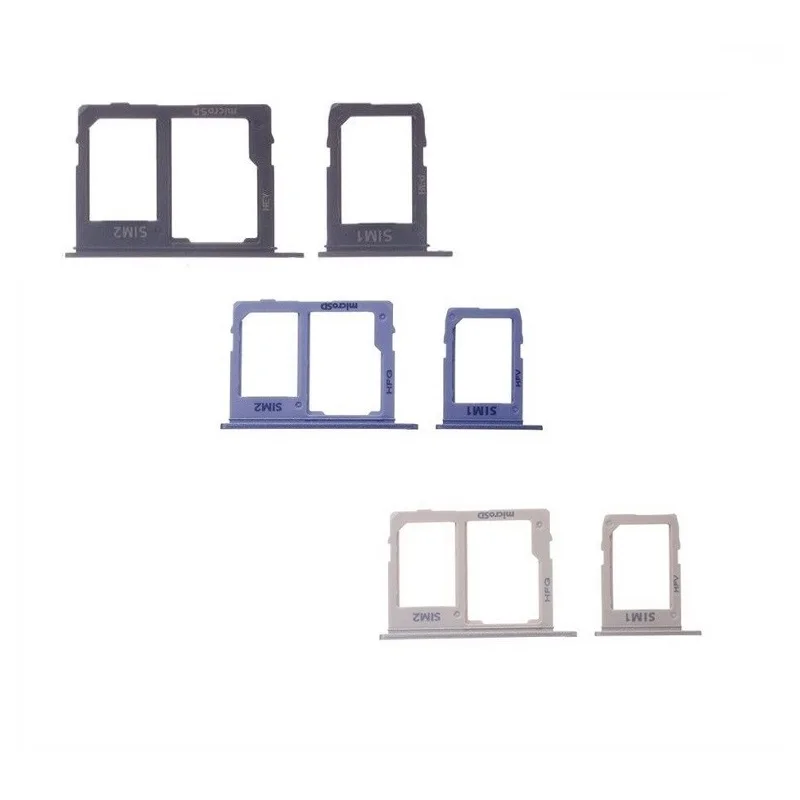 10sets/lot OEM Dual SIM MicroSD Card Tray Holder Set Replacement for Samsung Galaxy A6 (2018) A600
10sets/lot OEM Dual SIM MicroSD Card Tray Holder Set Replacement for Samsung Galaxy A6 (2018) A600