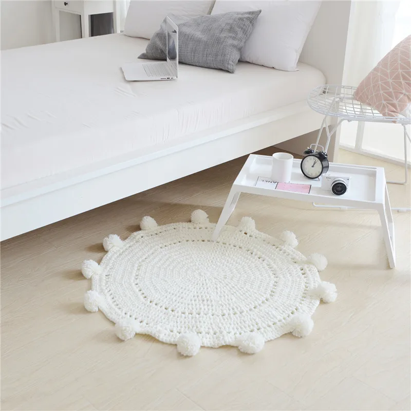 round Knitted Carpet