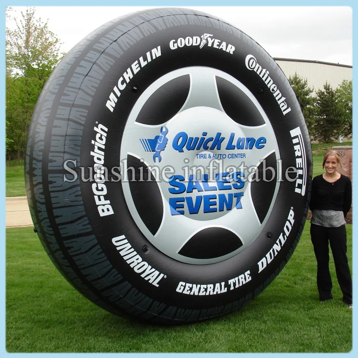 Customized 13' inflatable tire balloon for advertising, advertising inflatable tire balloon free shipping
Customized 13' inflatable tire balloon for advertising, advertising inflatable tire balloon free shipping