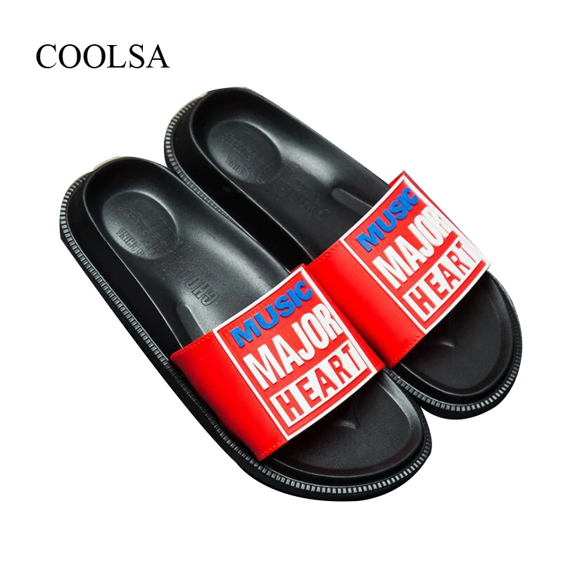 COOSA New Women's Letter Print Slippers EVA Lightweight Outdoor Personality Slippers Women's Indoor Home Non-slip Slippers Hot
COOSA New Women's Letter Print Slippers EVA Lightweight Outdoor Personality Slippers Women's Indoor Home Non-slip Slippers Hot