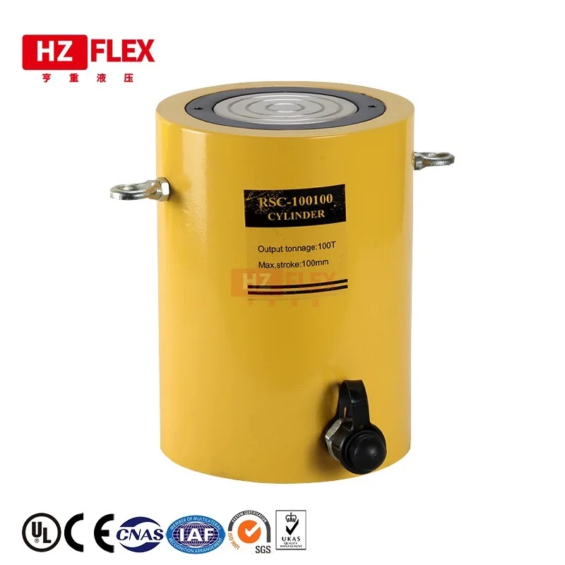 Single-action hydraulic jack Large-tonnage 100-ton 100mm-stroke split electric cylinder
Single-action hydraulic jack Large-tonnage 100-ton 100mm-stroke split electric cylinder