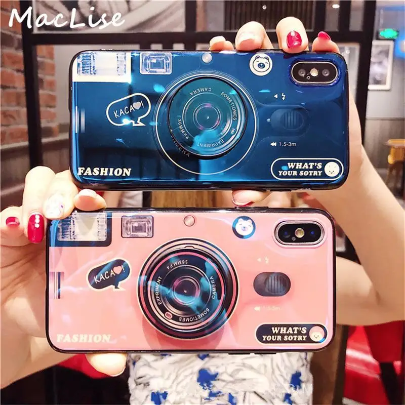 Phone Case For iPhone 6S 6 7 8 X XS Max Plus 10 Case Silicone Cute Camera Stand Holder Cover For iPhone 6 S 6Plus Case
Phone Case For iPhone 6S 6 7 8 X XS Max Plus 10 Case Silicone Cute Camera Stand Holder Cover For iPhone 6 S 6Plus Case