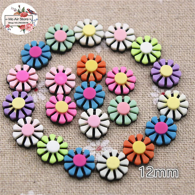 50pcs 12mm mix color sun flower resin flatback cabochon DIY jewelry/phone/nail art decoration
50pcs 12mm mix color sun flower resin flatback cabochon DIY jewelry/phone/nail art decoration