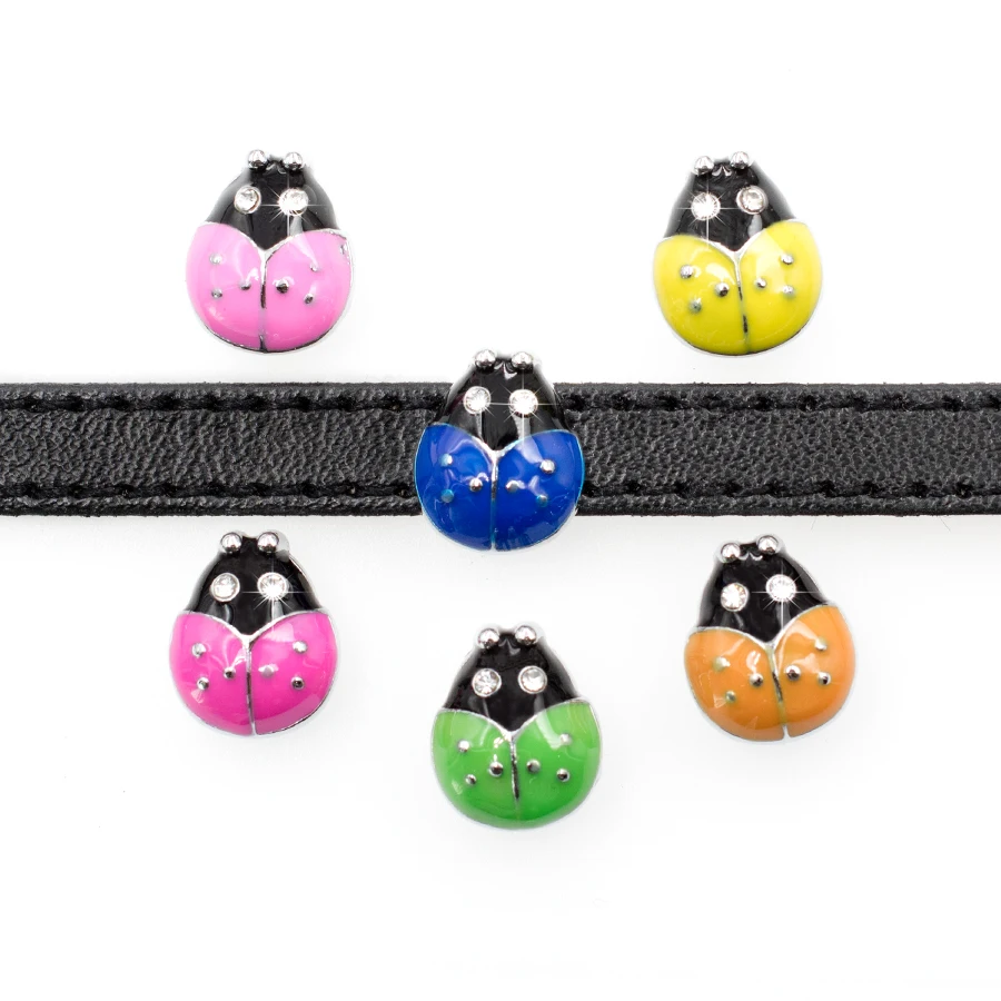 10pcs Enamel Slide 8mm Hollow Cute Beetle Character Slide Charms Keeper For Wristbands Mesh Bracelets DIY Accessories Making
10pcs Enamel Slide 8mm Hollow Cute Beetle Character Slide Charms Keeper For Wristbands Mesh Bracelets DIY Accessories Making