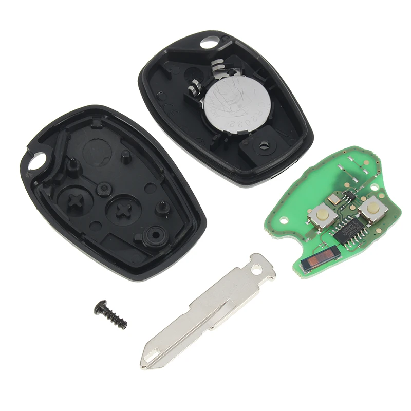 2 Button Remote Car Key 433Mhz For Renault Kangoo 2003-2008 Megane Modus Clio Logan Sandero Duster With PCF7946 Chip
2 Button Remote Car Key 433Mhz For Renault Kangoo 2003-2008 Megane Modus Clio Logan Sandero Duster With PCF7946 Chip
