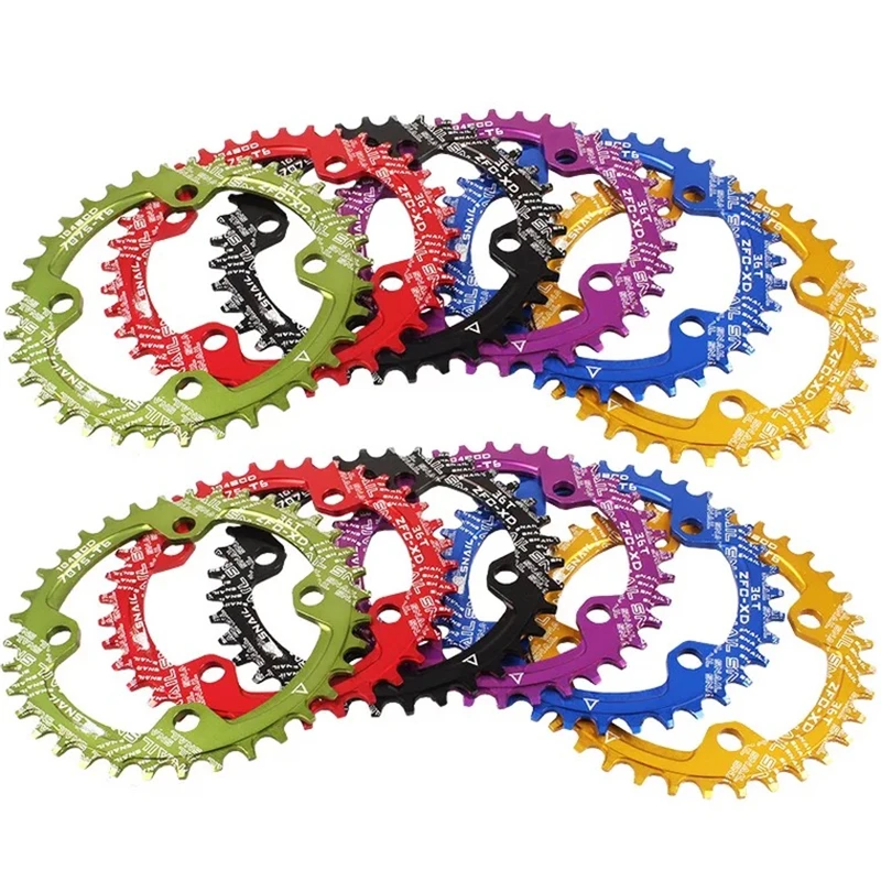 32T 34T 36T 96BCD Bicycle Aluminum Alloy Chainring Circular MTB Road Bike Crankset Plate Bike Crank Chainwheel
32T 34T 36T 96BCD Bicycle Aluminum Alloy Chainring Circular MTB Road Bike Crankset Plate Bike Crank Chainwheel