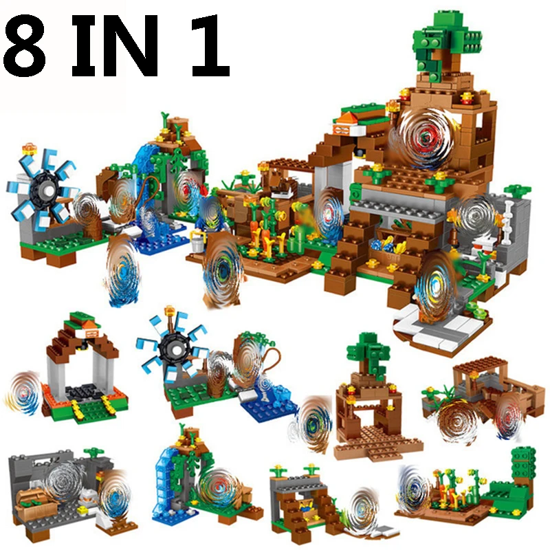 My World Minecrafted Hanging Garden Building Blocks 8 in 1 DIY Bricks City Educational Enlighten Children Toys
My World Minecrafted Hanging Garden Building Blocks 8 in 1 DIY Bricks City Educational Enlighten Children Toys