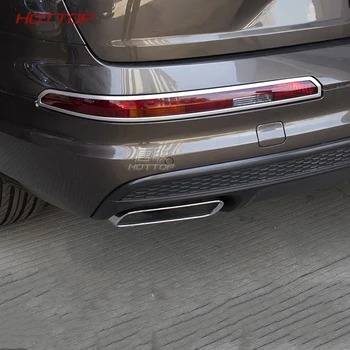 for Audi Q7 4M 2016 2017 2018 Matt ABS Chrome Rear Fog Light Lamp frame Cover Trim 2pcs 
for Audi Q7 4M 2016 2017 2018 Matt ABS Chrome Rear Fog Light Lamp frame Cover Trim 2pcs