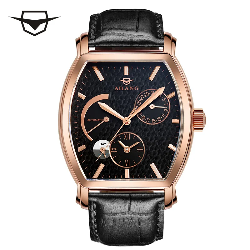 Mechanical Watches Men Waterproof Business Male Wrist Watch Automatic AILANG Square clock Relogio Automatico Masculino Gift Box
Mechanical Watches Men Waterproof Business Male Wrist Watch Automatic AILANG Square clock Relogio Automatico Masculino Gift Box