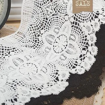 17cm high soluble embroidery lace DIY manual 
17cm high soluble embroidery lace DIY manual
