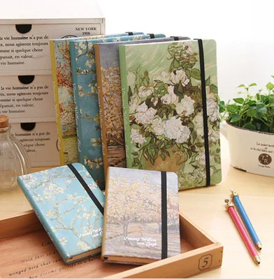 Vincent van Gogh Oil Painting Series Notebook A5 A6 Notepad Creative Portable Thick Beautiful Hardcover Diary Book Students Gift
Vincent van Gogh Oil Painting Series Notebook A5 A6 Notepad Creative Portable Thick Beautiful Hardcover Diary Book Students Gift