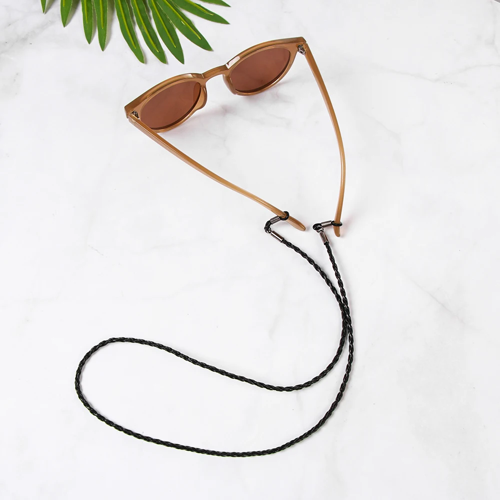 1PC 2019 New Colorful Leather Glasses Accessories Neck Eyeglass Strap String Rope Band Sunglasses Cord Adjustable Glasses Holder
1PC 2019 New Colorful Leather Glasses Accessories Neck Eyeglass Strap String Rope Band Sunglasses Cord Adjustable Glasses Holder
