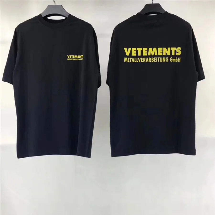 Vetements T-shirt Men Women 1:1 High Quality Summer Style Metallverarbeitung Gmbh Fashion T Shirt Top Tees Vetements T-shirt
Vetements T-shirt Men Women 1:1 High Quality Summer Style Metallverarbeitung Gmbh Fashion T Shirt Top Tees Vetements T-shirt
