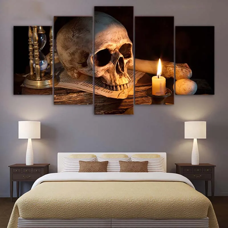 5D DIY Diamond Painting 5 Piece Scary Skull Burning Candle Wall Sticker Full Square Drill Pictures Handmade Embroidery Sale
5D DIY Diamond Painting 5 Piece Scary Skull Burning Candle Wall Sticker Full Square Drill Pictures Handmade Embroidery Sale