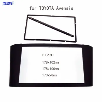 Car Radio Fascia fit for TOYOTA Avensis Fascia Panel Stereo Face Plate Audio Bezel dash Mount Kit Adapter Trim 2din DVD Frame
Car Radio Fascia fit for TOYOTA Avensis Fascia Panel Stereo Face Plate Audio Bezel dash Mount Kit Adapter Trim 2din DVD Frame