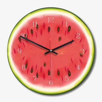 11 Inch Creative Fruit Shape Wall Clock Summer Watermelon Kids Bedroom Decoration Children Gift Cartoon Nordic Silent Unique
11 Inch Creative Fruit Shape Wall Clock Summer Watermelon Kids Bedroom Decoration Children Gift Cartoon Nordic Silent Unique