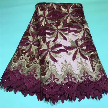 Red african lace fabrics 5yard gold guipure lace fabric 2019 high quality african cord lace fabric for wedding dresses HX06A
Red african lace fabrics 5yard gold guipure lace fabric 2019 high quality african cord lace fabric for wedding dresses HX06A