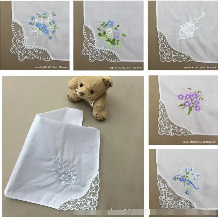 New 10pcs 100% Cotton Handkerchiefs Square Vintage Hankies White Embroidery Handkerchiefs
New 10pcs 100% Cotton Handkerchiefs Square Vintage Hankies White Embroidery Handkerchiefs