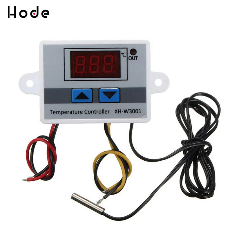 XH-W3001 W3001 Temperature Controller Digital LED Temperature Controller Thermometer Thermo Controller Switch Probe 12/24/220V
XH-W3001 W3001 Temperature Controller Digital LED Temperature Controller Thermometer Thermo Controller Switch Probe 12/24/220V
