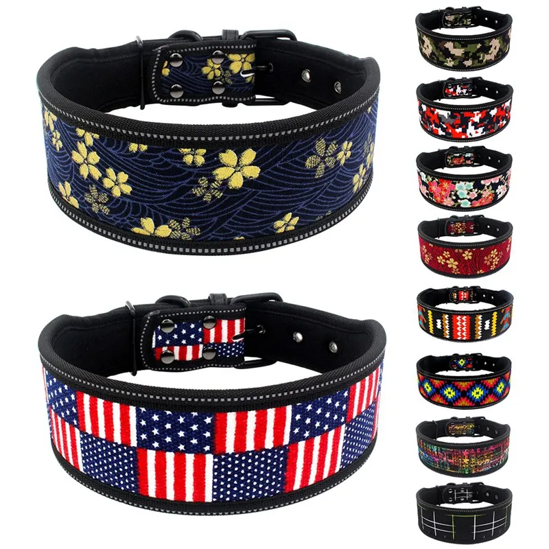 Reflective Nylon Dog Collar Adjustable Pet Collars For Small Medium Large Dogs Pitbull German Shepherd S M L Pet Product
Reflective Nylon Dog Collar Adjustable Pet Collars For Small Medium Large Dogs Pitbull German Shepherd S M L Pet Product