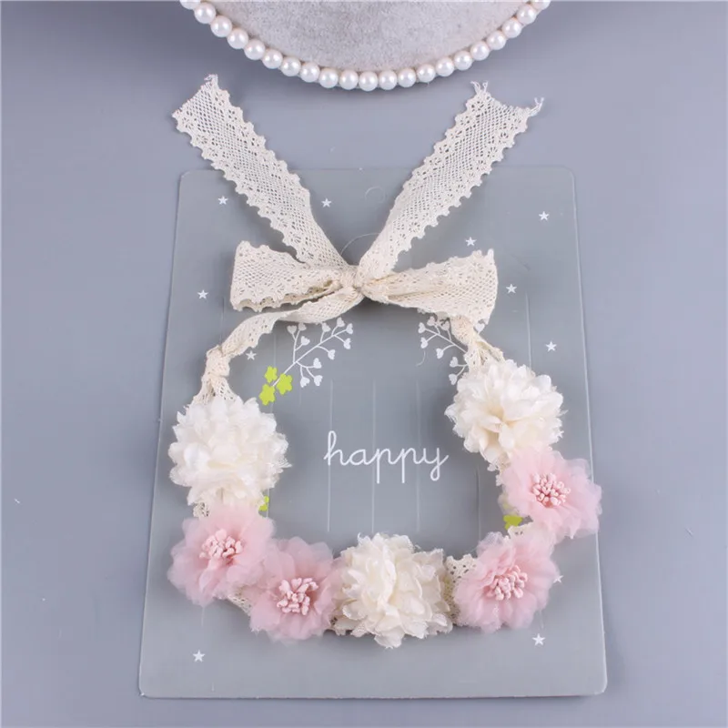 Korea's new girls hair band handmade flower lace hair accessories kids fashion princess headdress hair ties
Korea's new girls hair band handmade flower lace hair accessories kids fashion princess headdress hair ties