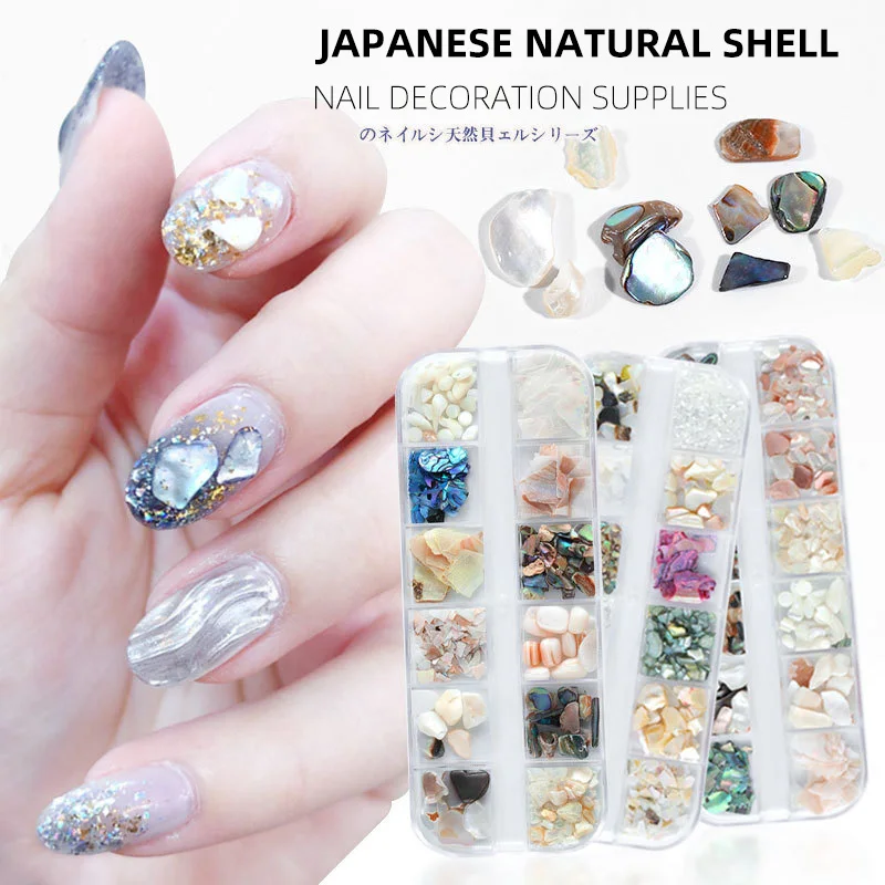 1 Set Mixed Nail Art Crushed Shell Fragment Japanese Style Colorful Stone for Nail Art Decorations Jewelry Charms Manicure Tools
1 Set Mixed Nail Art Crushed Shell Fragment Japanese Style Colorful Stone for Nail Art Decorations Jewelry Charms Manicure Tools