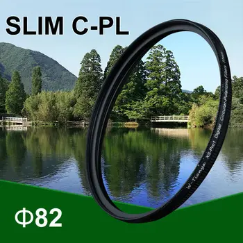 WTIANYA 82mm C-PL CPL Circular Polarizer Lens Filter 82 mm (5.3mm Ultra Slim, K9LR Optical Glass, Avoid Vignetting)
WTIANYA 82mm C-PL CPL Circular Polarizer Lens Filter 82 mm (5.3mm Ultra Slim, K9LR Optical Glass, Avoid Vignetting)