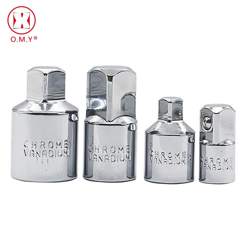 4Pcs 1/4 "3/8" 1/2 Inch Drive Socket Adapter Reducer Joint Drive Air Impact Heavy Duty Ratchet Adapter Set Set Universal Sleeve
4Pcs 1/4 "3/8" 1/2 Inch Drive Socket Adapter Reducer Joint Drive Air Impact Heavy Duty Ratchet Adapter Set Set Universal Sleeve