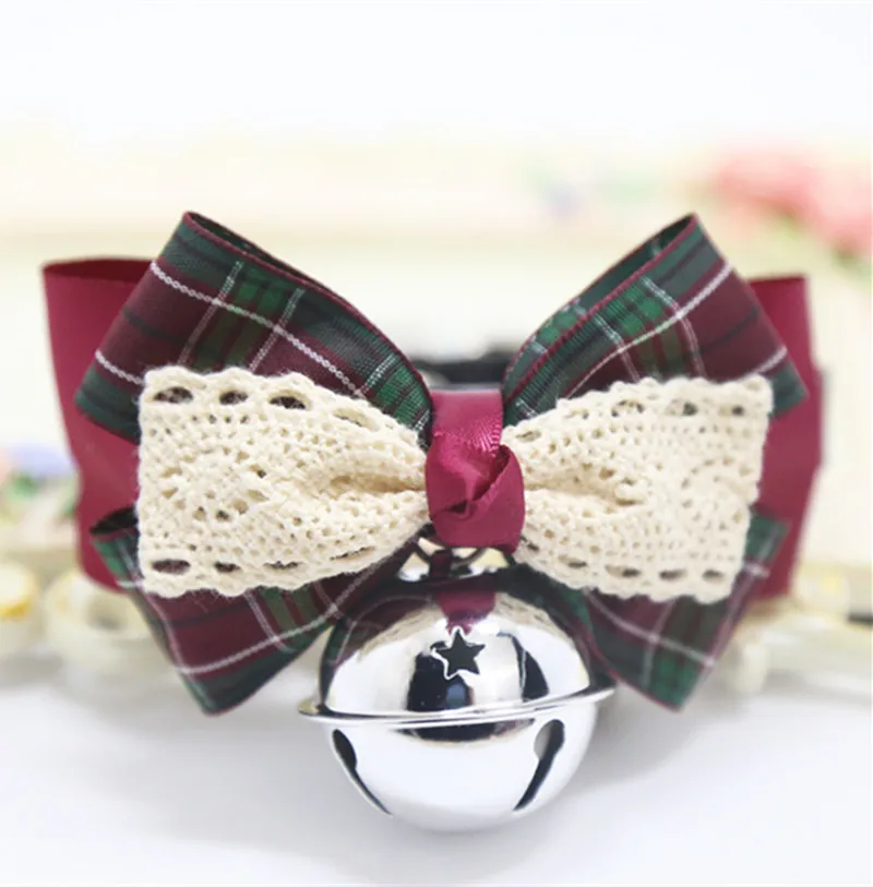Pet collar dog tie Teddy green lace bow cat bell collar jewelry gentle gentleman than bear 171130-15
Pet collar dog tie Teddy green lace bow cat bell collar jewelry gentle gentleman than bear 171130-15