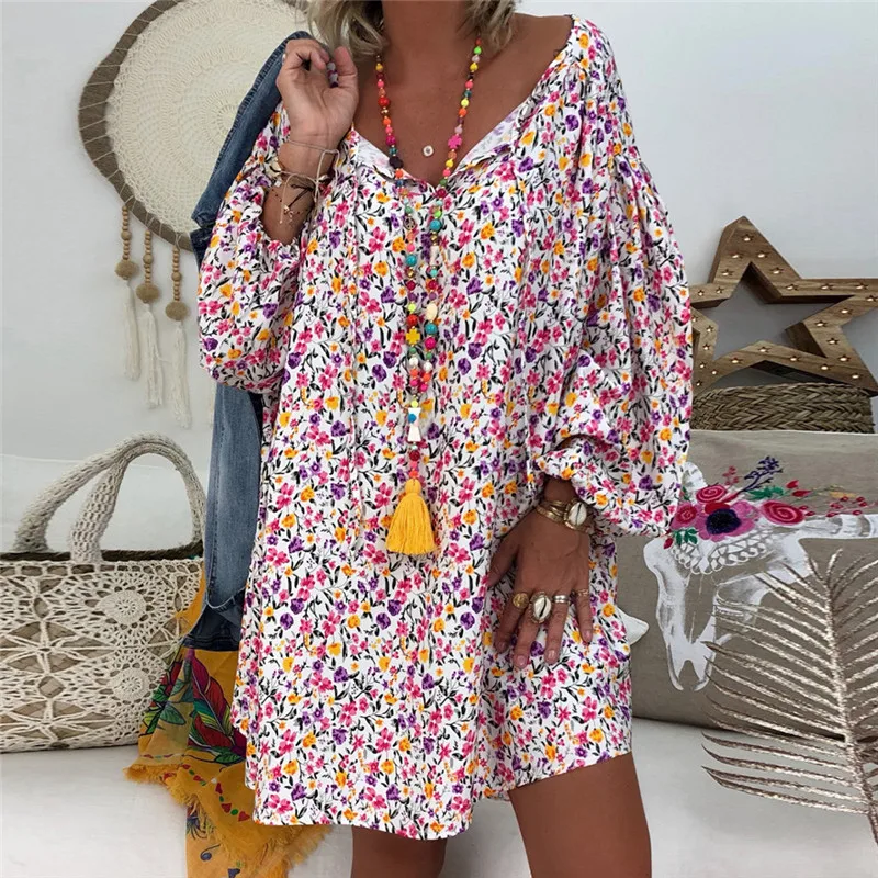 JAYCOSIN 2019 Women Spring Autumn Dress Plus Size Lady Print Three Quarter Sleeve Mini Dress New Casual Loose Dress jun5#4
JAYCOSIN 2019 Women Spring Autumn Dress Plus Size Lady Print Three Quarter Sleeve Mini Dress New Casual Loose Dress jun5#4